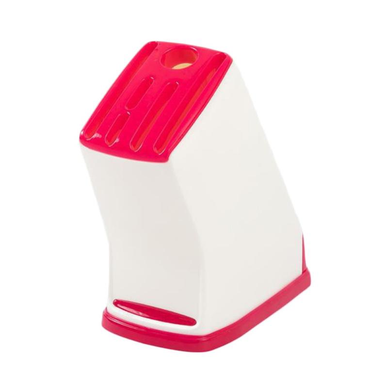 Бытовая кухня Пластиковый держатель резака Пластиковая кухонная стойка для крепления инструментов