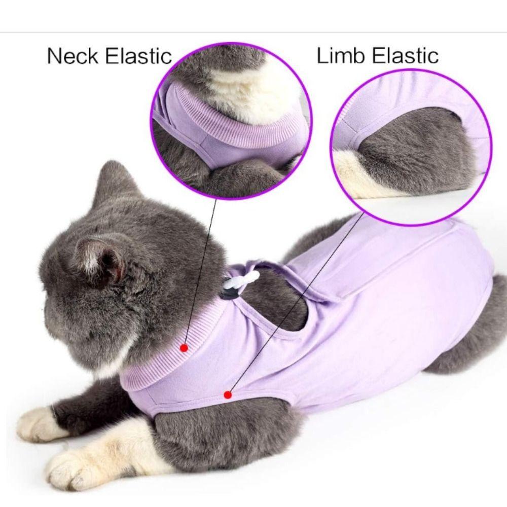 Анти-лизающая одежда для восстановления котят после операции, костюм для стерилизации кошек, костюм для отъема кошек для домашних животных
