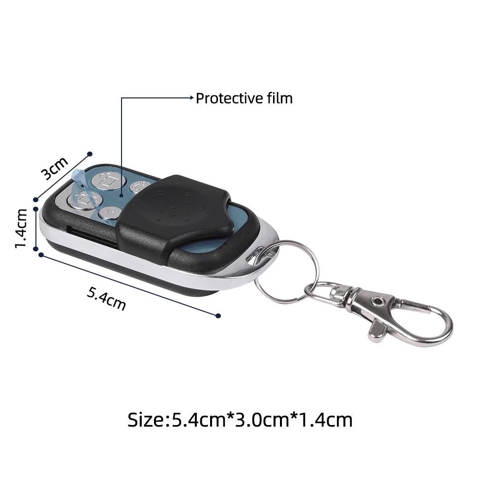 4 Channel 433mhz Cloning Gate Garage Remote Control Universal Wireless Copy Code Electric Cloning RF Transmitter ABCD
