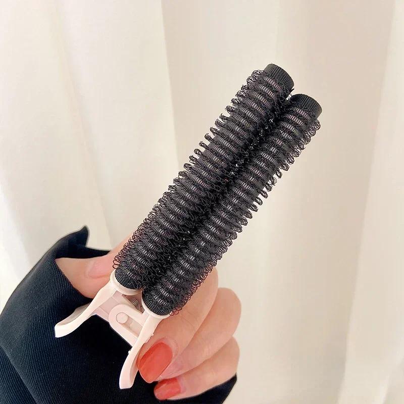 Bangs Hair Root Fluffy Lazy Hair Clips Top Styling Hairpins Hair Rollers Bangs Curling Barrel Clips Curlers Wholesale