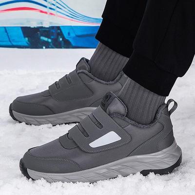 2025 пожилой человек расширенная стопа опухшие хлопковые туфли женские зимние большая косточка большого пальца вальгусная деформация бархатные матери мягкая подошва нескользящие пожилые