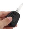 2 Buttons Key Shell Car Key Case Cover Replacement Accessory Fit for Peugeot 206 306 307