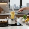 Long Handle Spaghetti Serving Fork Stainless Steel Noodle Stirring Fork Funny Pasta Comb  Cooking