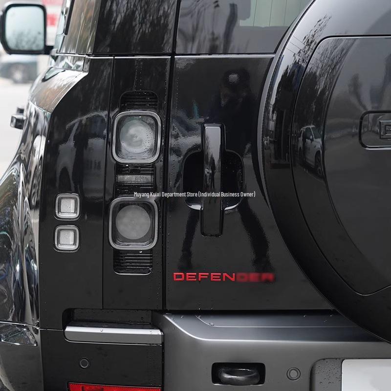 Набор передних эмблем капота и задней двери V8 для Land Rover Defender 110/90