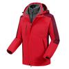 Winter Color Blocked Fleece Jacket Three In One Assault Suit for Men and Women, Windproof and Warm Jacket for Daily Leisure and Outdoor Exploration
