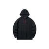 Li-Ning Wade Series Letter Pattern Pullover Hoodie Men Hoodies Standard-Black AWDQ199-1
