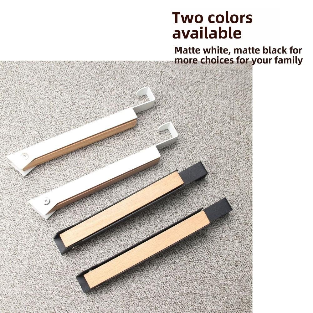 Wooden Over The Door Hanger 6 Slots Hanging Coat Rack New Clothes Drying Rack  for Travel