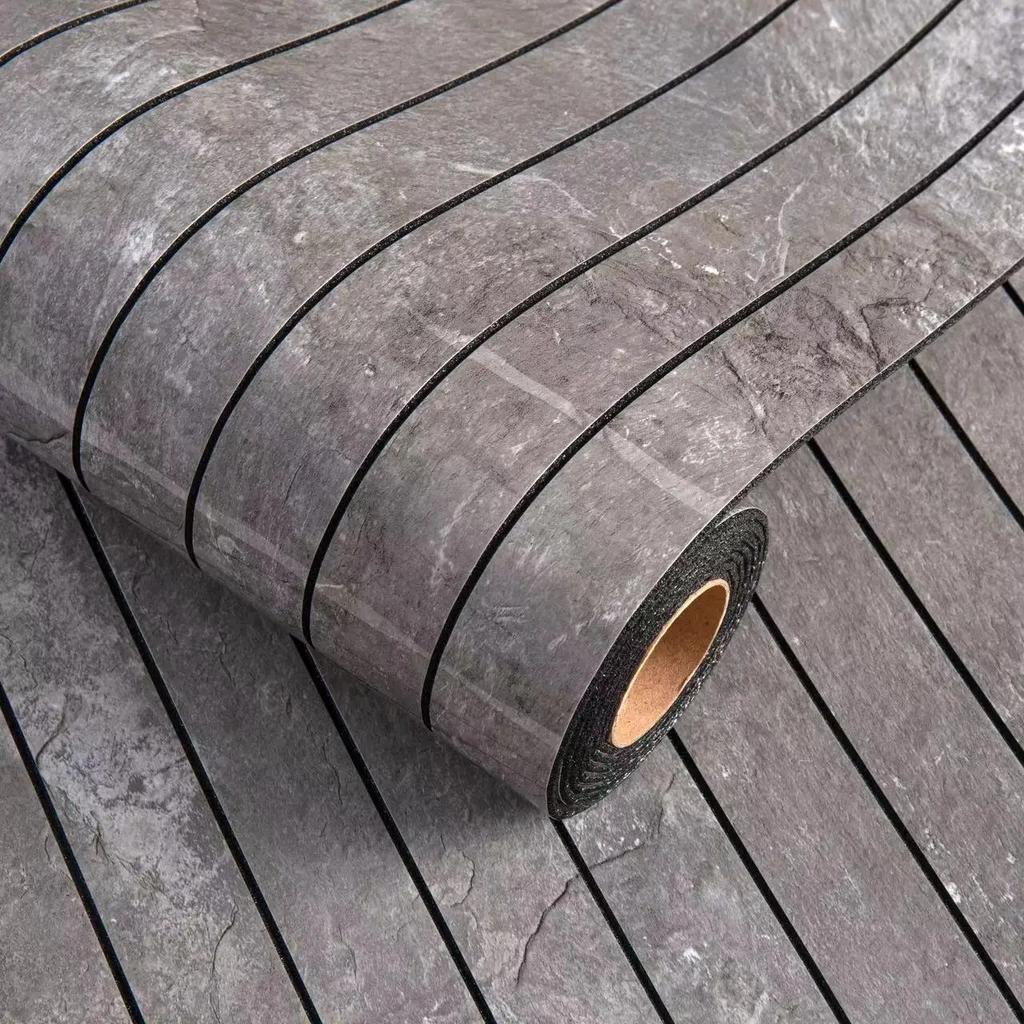 1 Roll Self-Adhesive 3D Wood Grain Vinyl Wall Panels-Easy To Install for Ceiling-Home Decor for Living Room,Bedroom,Restaurant