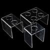 Engraved Acrylic Double Ice Cream Cone Holder Tray Display Stand Rack Wedding