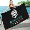 Бренд B-Bianchi Логотип Велосипеда Микрофибровое Одеяло Быстросохнущие Пляжные Полотенца Большого Размера Печать Супервпитывающее Полотенце-Одеяло для Бассейна