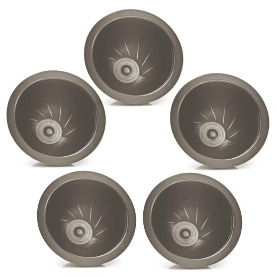 5 шт./компл. одноразовые многоразовые капсулы с фильтром для кофе для Nespresso Vertuo, товары для распродажи