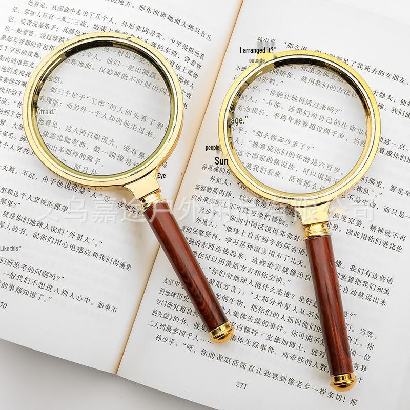 10-кратная ручная лупа высокой четкости для чтения и фокусировки - Идеально подходит для детей, студентов и пожилых людей