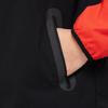 Nike Детская куртка с капюшоном на молнии, длинным рукавом, в стиле колор-блок, Оранжевая HQ8911-011