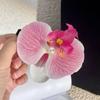 Hair Accessories Sweet Hairpin Pink Orchid Bohemia Barrette Flower Hair Clip  Wedding Decoration