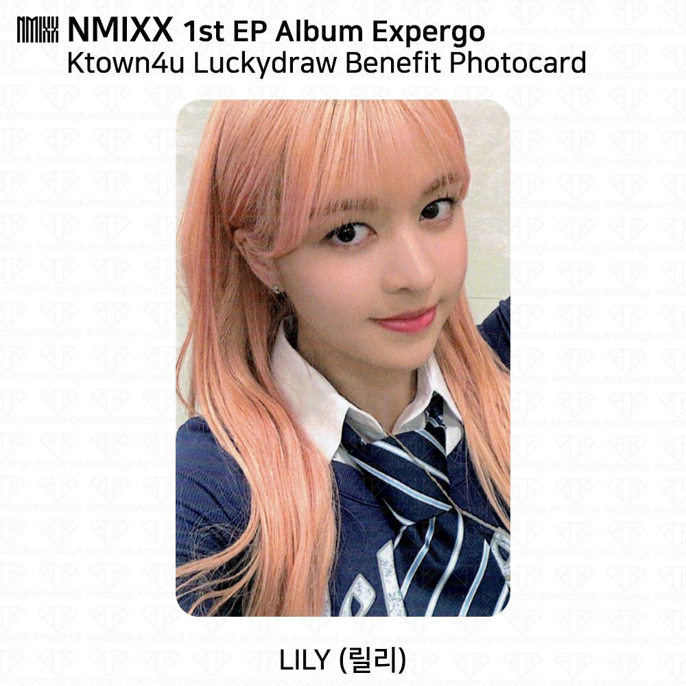 NMIXX 1-й EP-альбом Expergo Lucky Draw Фотокартка Открытка Soundwave Ktown4U KPOP