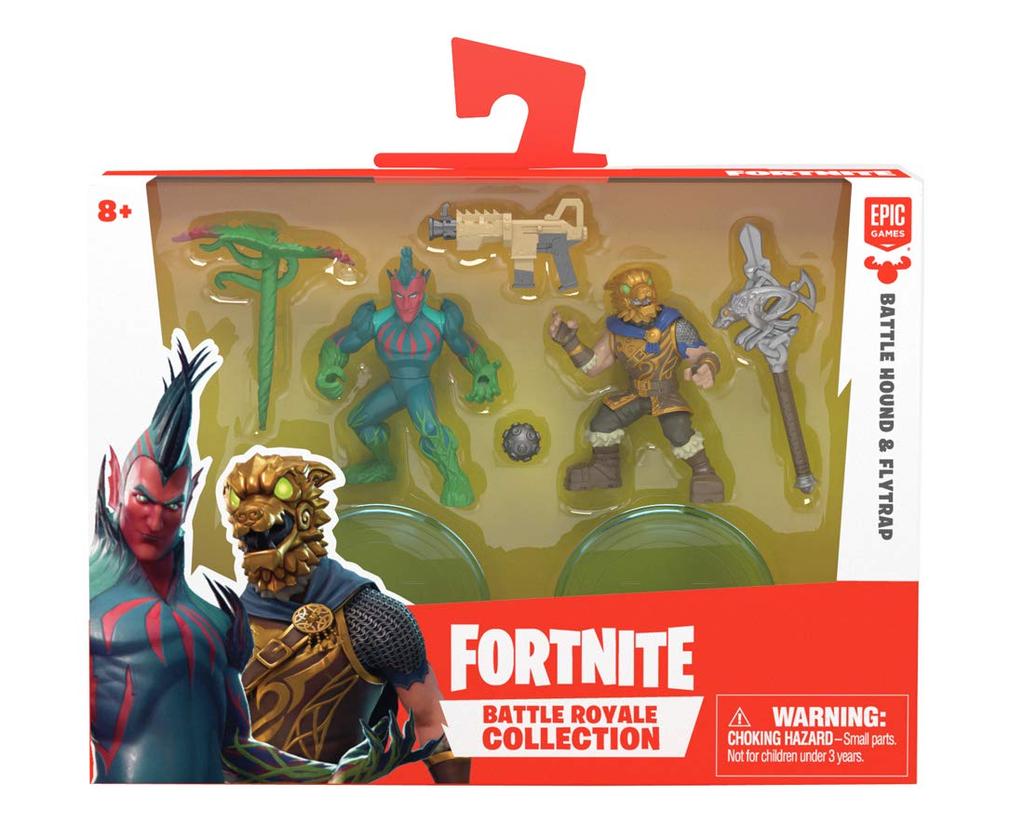Набор мини-фигурок Fortnite Collection из 2 008 Battle Hound Flytrap и