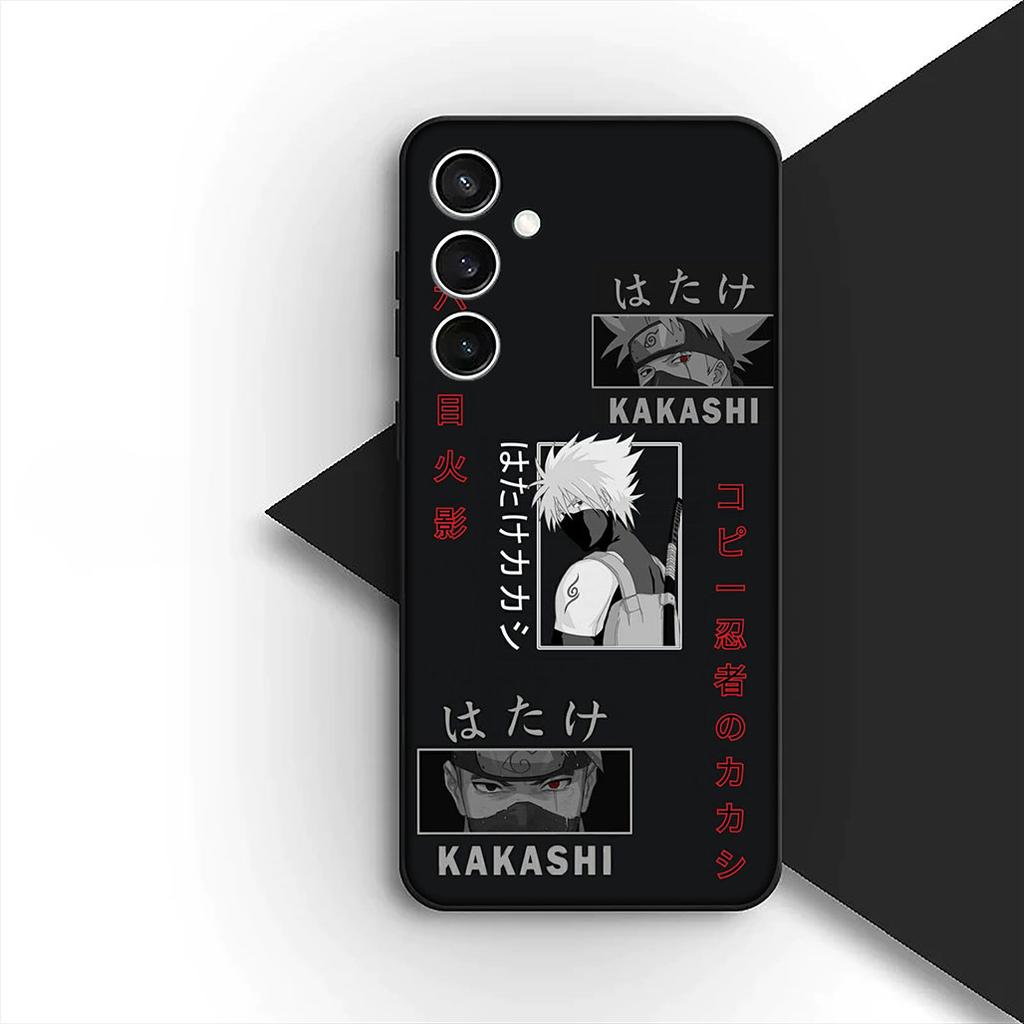 Kakashi Hatake Poster Narutos Cover for Samsung Galaxy S22 S21 S20 FE Ultra Plus A07 A15 A16 A17 A25 A37 A57 + Coque Phone Case