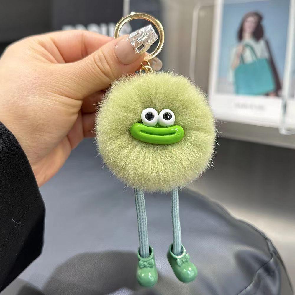 Милые Плюшевые Игрушки с Большими Глазами Брелок Мультяшные Брикеты Брелок Брикеты Брелок-Подвеска для Машины Корейский Плюшевый Подвеска для Школьной Сумки