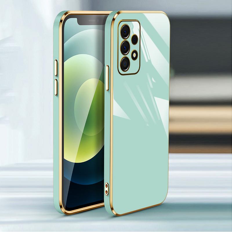 Роскошный чехол с покрытием для Samsung Galaxy A56 A54 A53 A55 A52 A34 A32 A72 A73 A23 A24 A33 A22 5G A52S A71 A51 Силиконовый чехол для телефона