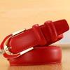 [Source] Women'S Leather Pin Buckle Belt, Women'S 3.0 Thin Belt Candy Color