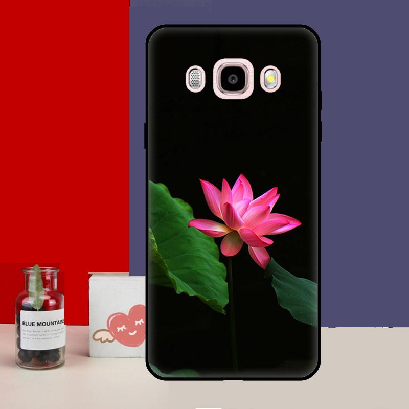 Летний чехол Lotus для Samsung Galaxy J6 J4 Plus 2018 J8 A6 A7 A8 A9 J1 J3 J5 J7 2016 A3 A5 2017 Coque