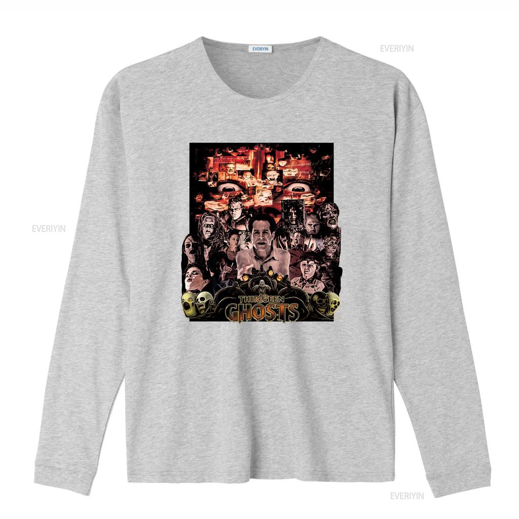 Thirteen Ghosts Horror Movie T Shirt for Cotton vintage Washed Stylish graphic designer clothes fashion Comfortable