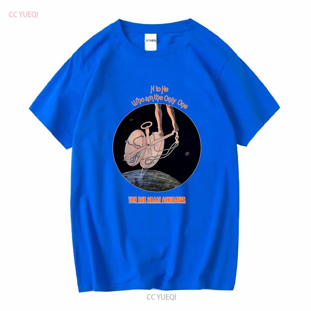 Генератор Ван де Граафа H to He Who Am the Only One Классическая футболка с длинным или коротким рукавом винтажная стираная унисекс немного
