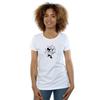 Disney Womens/Ladies Minnie Mouse Love Cherub Cotton T-Shirt