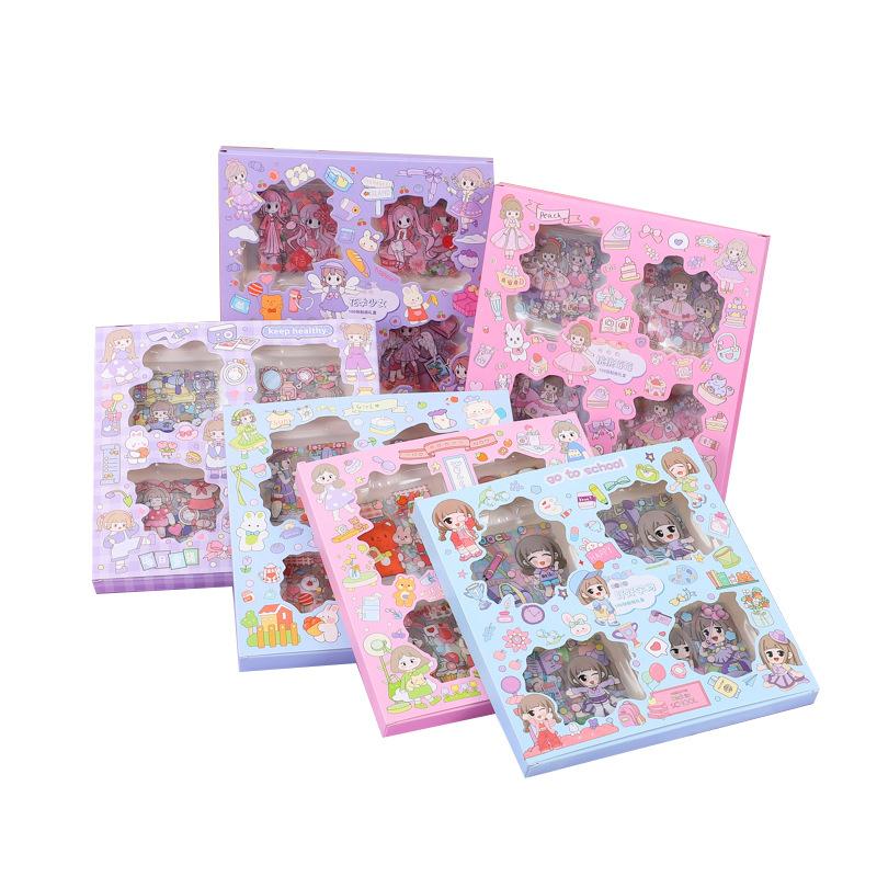 20 шт., рисунок питомца, мультяшный скрапбукинг, симпатичные наклейки, сделай сам, руководство, кавайные наклейки, украшения, канцелярские принадлежности