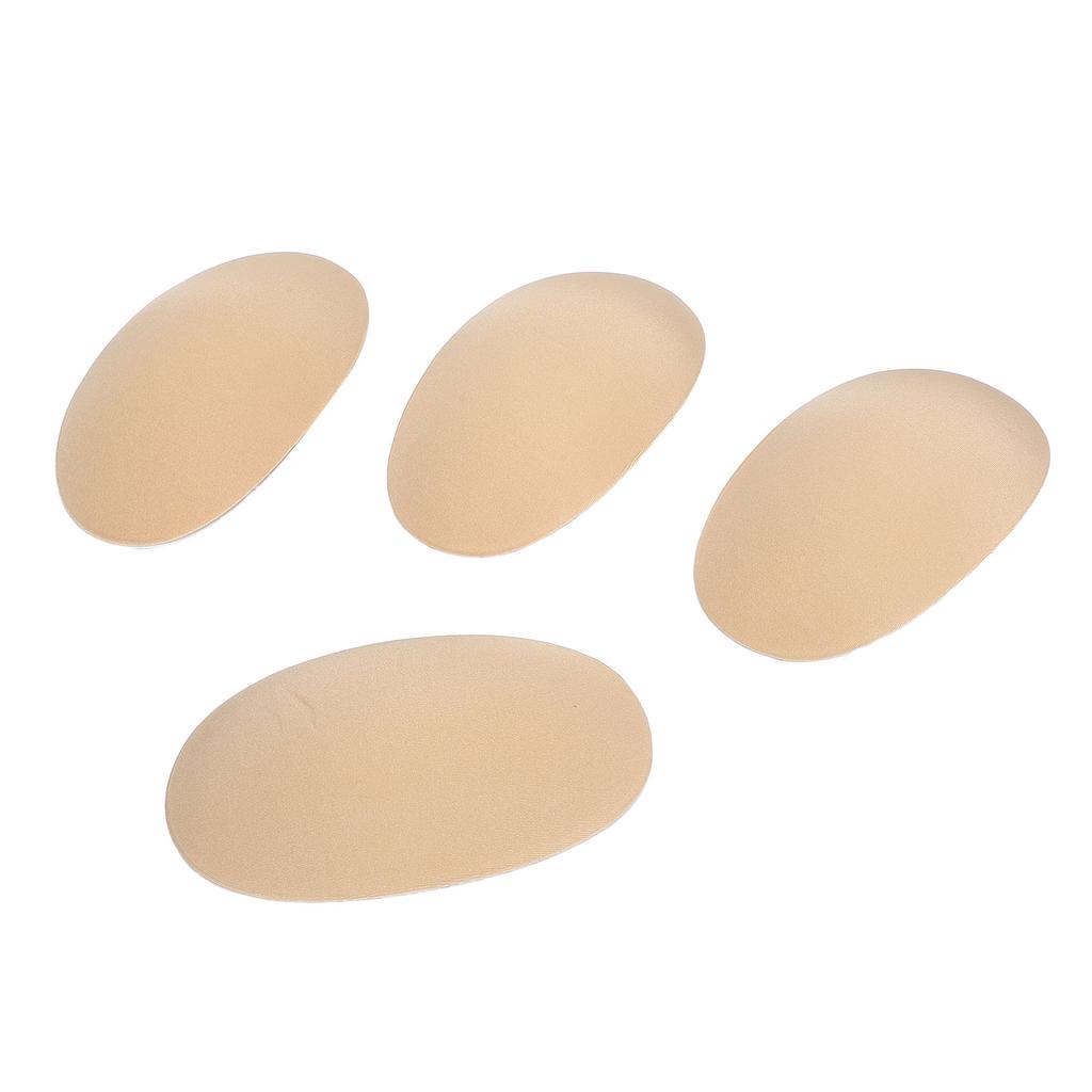 2 пары подплечников съемные самоклеящиеся противоскользящие подплечники телесного цвета для женской и мужской одежды