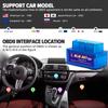 ELM327 V2.1 OBD2 Scanner Bluetooth Wafer Chip Mini ELM 327 Auto OBDII Car Diagnostic Tool For Android iPhone Code Reader