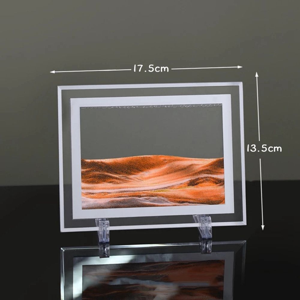 Grace 3D Small Gifts Home Decor Sea Sand Landscape Ornaments Quicksand Art Hourglass Sand Painting