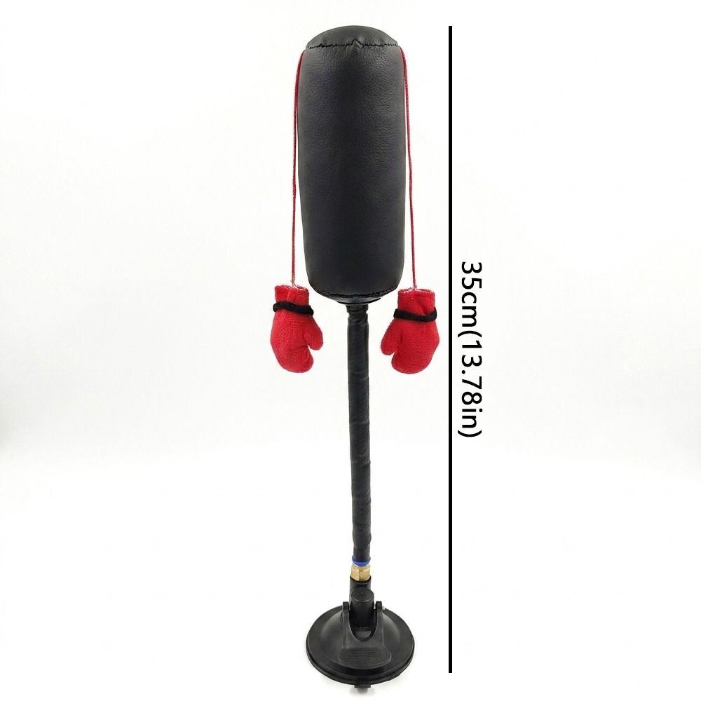 Suction Cup Cat Boxing Toy Self-standing Cat Boxing Game Pet Punching Bag Toy Kitten Teasing