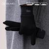 JIUMU Men's Winter Lamb Wool Touchscreen Gloves