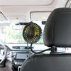 Adjustable Car Fan 360-Degree Free Universal USB Car Cooling Fans Dashboard/Back Seat 3-Speed Auto Exquisite Wind Air Cooler