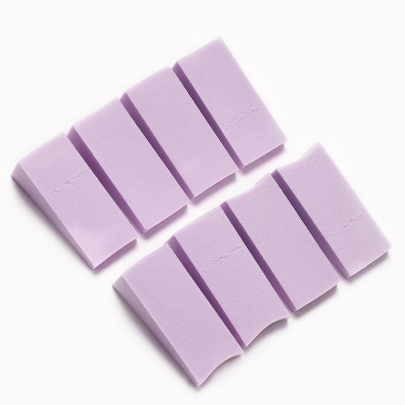 8 шт. мягкая губка ярких цветов для градиентного эффекта маникюра для ногтей