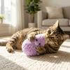 Eggplant Shaped Squeaky Dog Toys Adorable Interactive Cat Toys Cat Teaser Toy  Entertainment
