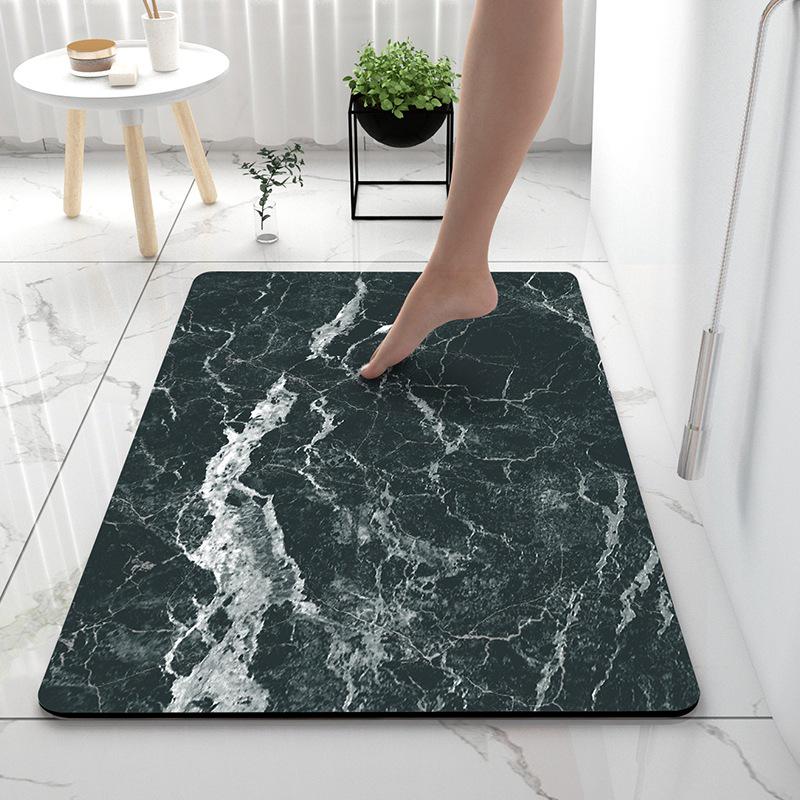 Dirt-Resistant Non-Slip Diatom Mud Bathroom Floor Mat