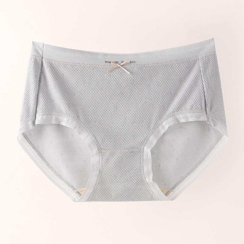 Panties Women Briefs 5a Anti-bacterial Seamless Briefs Bow Panties Summer Thin Underwear