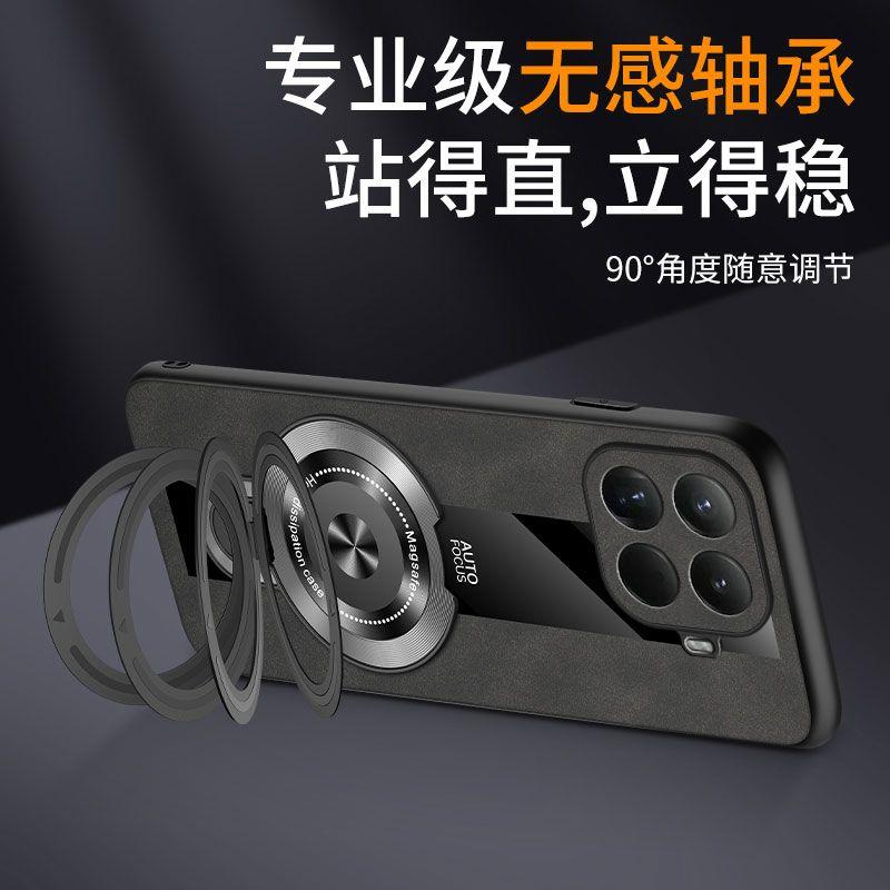 Чехол для Xiaomi 17T Pro, роскошный чехол-бампер из силикона и ПУ-кожи с магнитным кольцом для Mi 17T Pro, противоударный