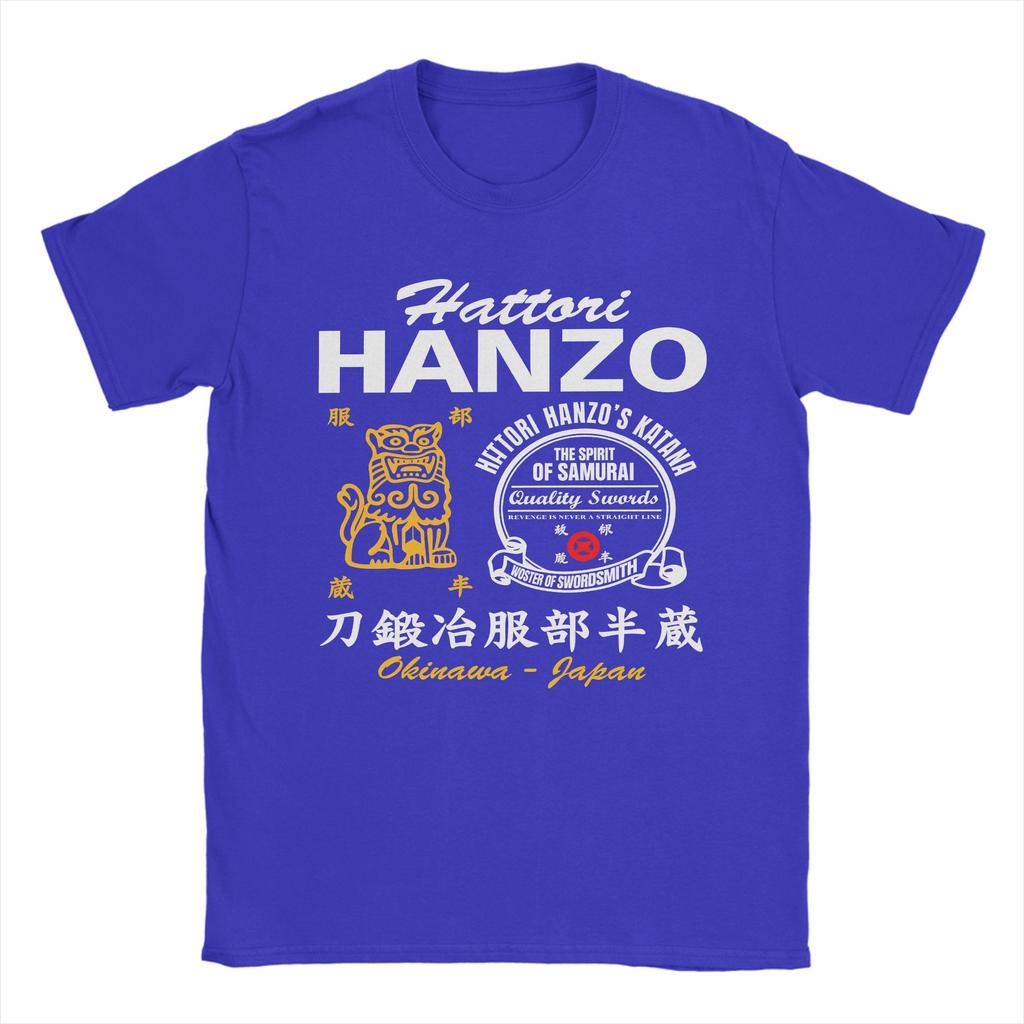 Men Hattori Hanzo T Shirts Cotton Clothes Novelty Short Sleeve Crewneck Tees Plus Size TShirt