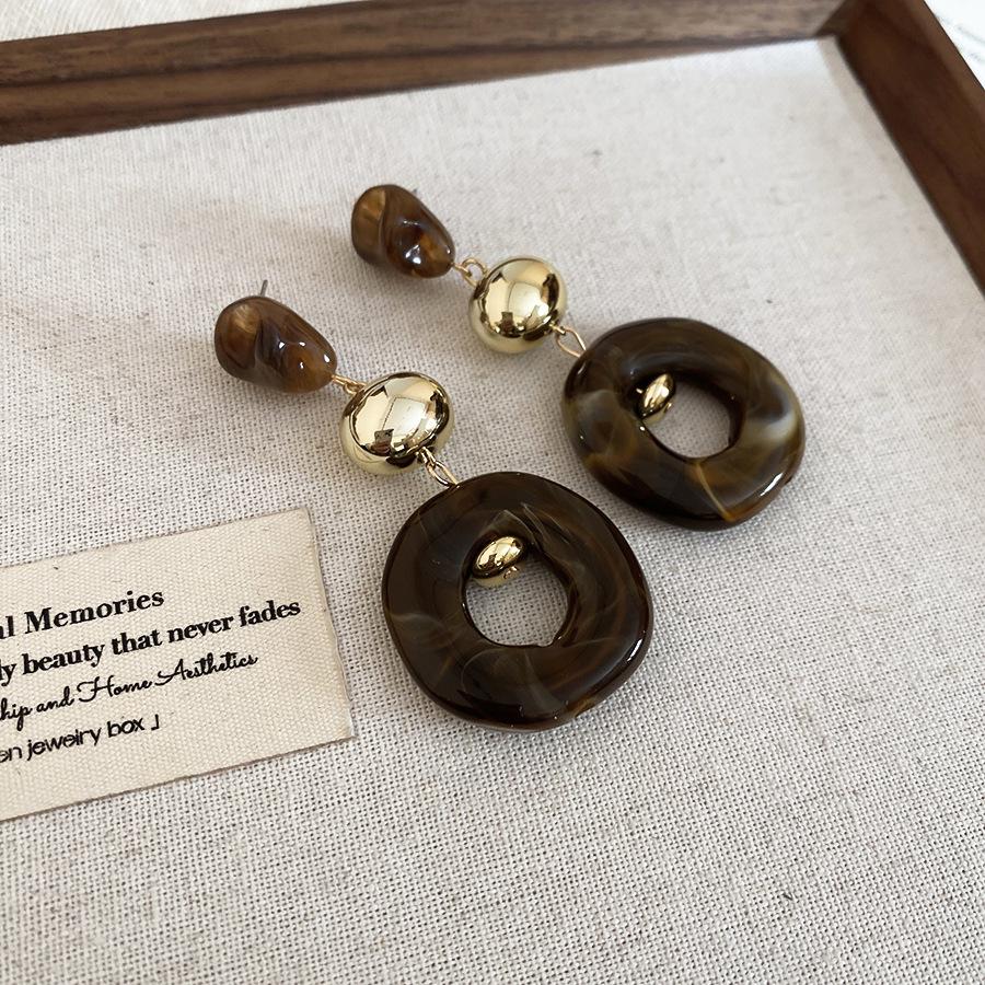 Европейское Ретро Геометрическое Бусины Нержавеющая Сталь Чокер Ожерелье