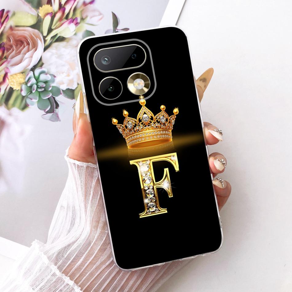 Для Realme 16 Pro+ 16Pro Модный чехол для телефона с буквой и короной Для Realme 16 Pro Plus 5G Мягкие силиконовые TPU чехлы