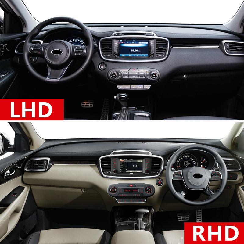 Abaiwai Для Kia Sorento 3 2015 2016 2017 2018   Um Prime Коврик на панель приборов автомобиля Защита от солнца Панель приборов 3D Аксессуары