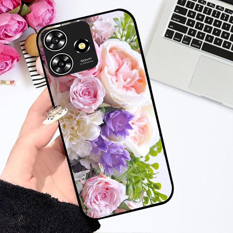 Cases For ZTE Blade V50 Smart Cute Astronaut Fashion Shockproof Soft Bumper For ZTE V50 Design 4G Coque For ZTE Axon 50 Lite