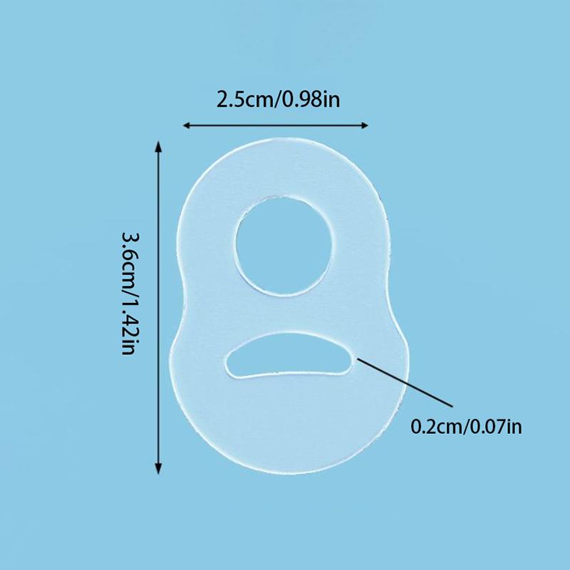 Силиконовый инструмент для коррекции вросшего ногтя, невидимое средство для лечения вросшего ногтя, эластичный выпрямляющий зажим, скоба, инструмент для педикюра