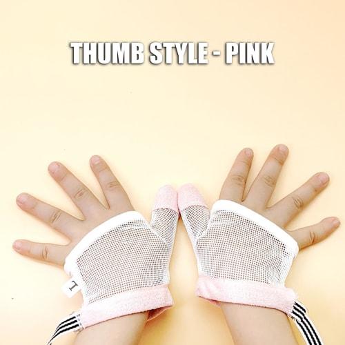 Stop Thumb Sucking for Kids - 2-Piece Anti-Thumb Sucking Correction Gloves, Anti-Bite Thumb Sucking Guard for Babies, Thumb Sucking Prevention, Thumb