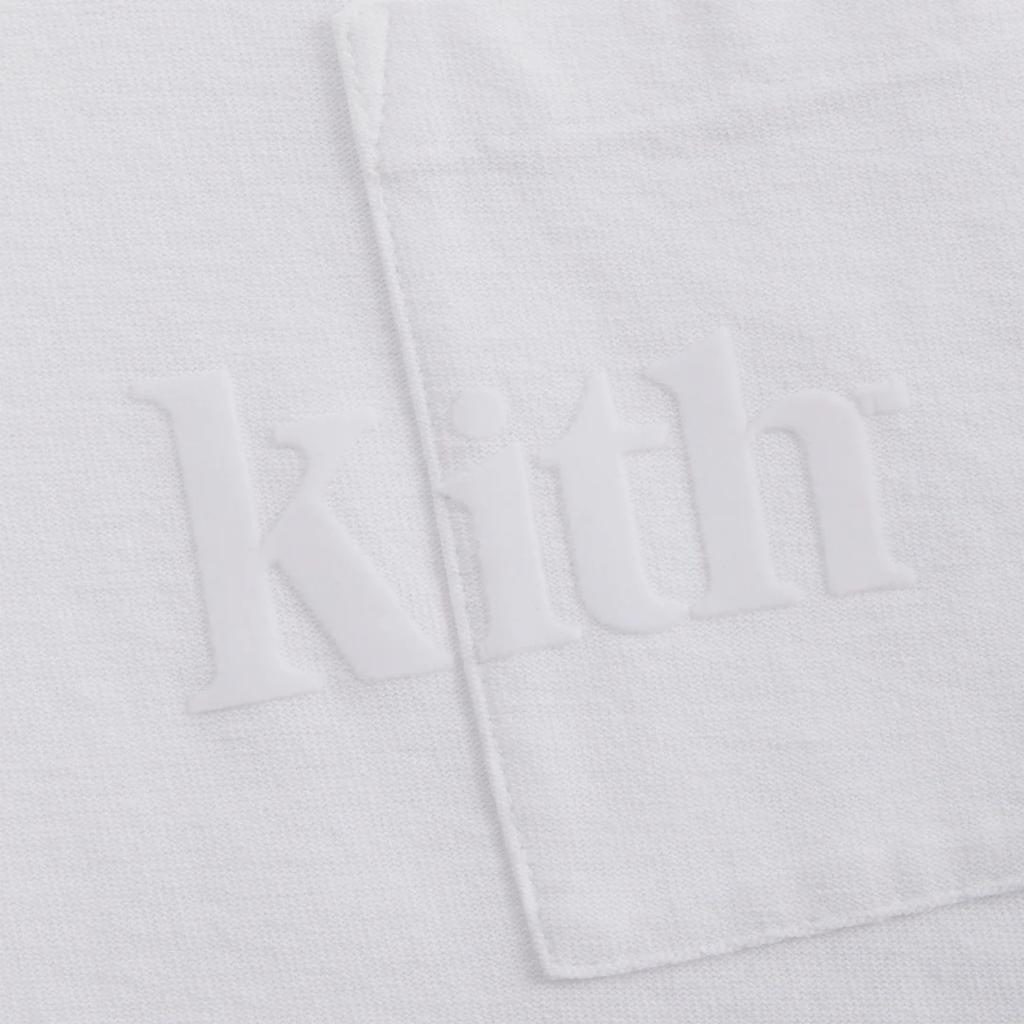 Kith Футболка Quinn белые мужские топы KHM031086-101