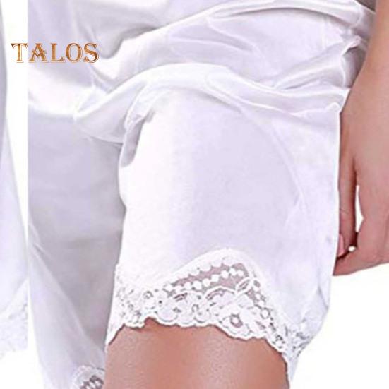Women Shorts Elastic High Waist Summer Bottom Shorts Solid Color Lace Trim Silky Shorts Loose Fit Casual Vacation Shorts