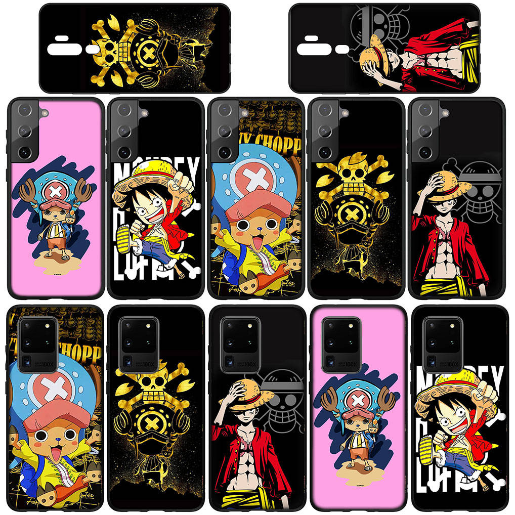 Для Samsung Galaxy S24 S23 iPhone 16 15 14 Xiaomi Redmi Note 13 12 11 10Plus 9 Pro Max X XR чехол для телефона One Piece Luffy Tony Tony Chopper OPPO Huawei